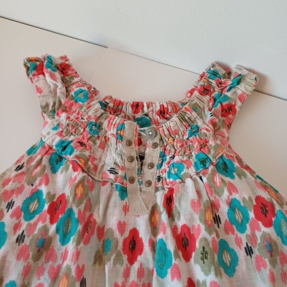 Gorgeous MEXX Girls Summer Dress Size 7 100% Cotton - Picture 3 of 10